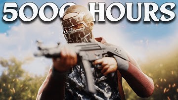 What 5000 HOURS of RUST SOLO looks like...