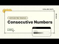 리트코드 SQL 문제풀이 Consecutive Numbers