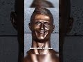 Les 8 statues les plus moches des joueurs de foot statue joueur haaland ronaldo