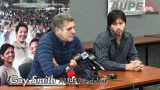 Wildcat strike press conference Update