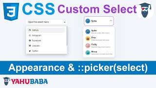 CSS Appearance &amp; ::Picker(select) Tutorial in Hindi / Urdu
