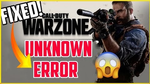 How to solve call of duty warzone| fatal error warzone, warzone fatal error| fatal error unknown|