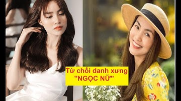 Nóng 18/2: Ninh Dương Lan Ngọc từ chối danh xưng "ngọc nữ" vì không bằng Hà Tăng