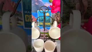 8 tazas y portataza Separala con 💲 25 ☎️901/828-7681