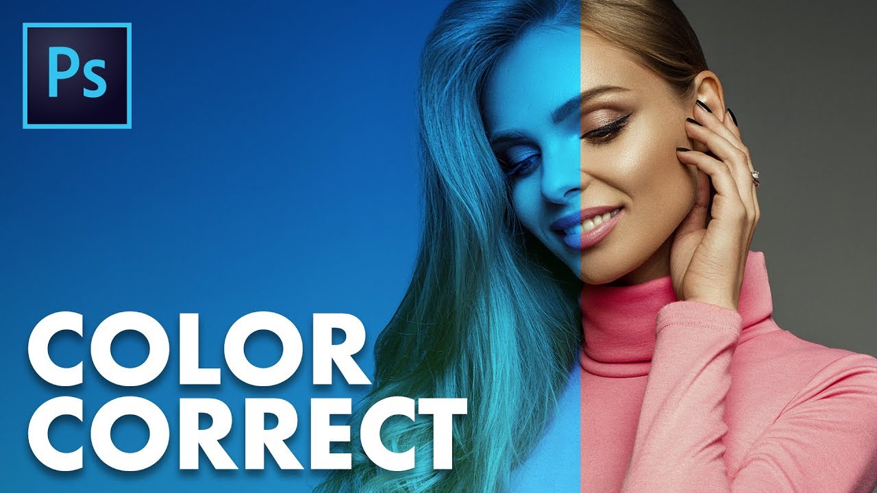 Applying color corrections and balancing in headshot image editing
