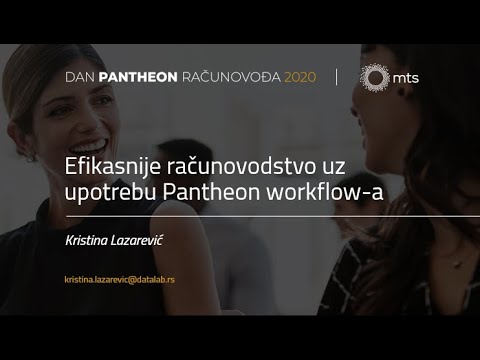 EFIKASNIJE RAČUNOVODSTVO UZ UPOTREBU PANTHEON WORKFLOW - Datalab