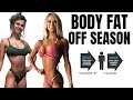 Bikini Competitors Body Fat Off Season