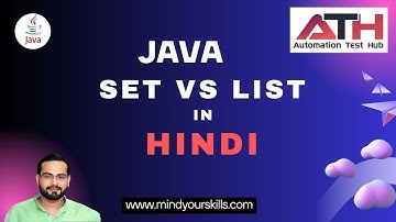 Set & HashSet in Java | SET vs List – Key Differences & Methods Explained | Collection Framework