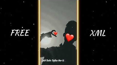 New Hindi Sad Song Xml File 🖤 Broken Heart Status Xml File 🥺 Sad Song Xml File 💖 #am_editors_in #xml