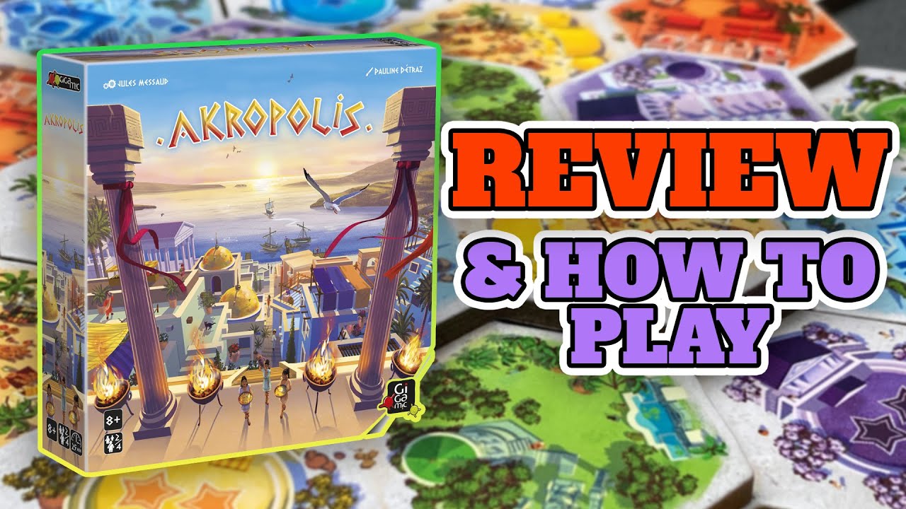 Akropolis (Rent & Play) - KuPlay Board Game Online Store