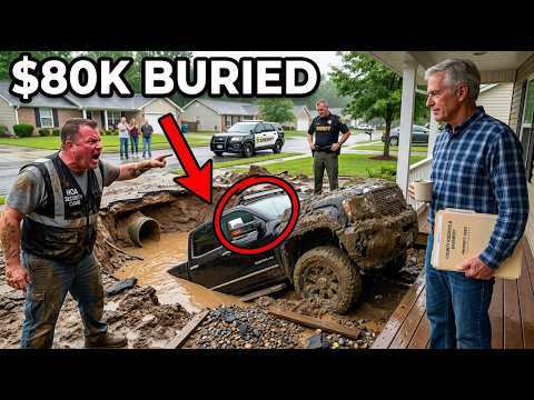 My Neighbor Asked “Or What”—Then The Sheriff Found His $80,000 Truck Underground In My Yard