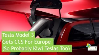 The tesla model 3 may not be available to buy in new zealand yet, but
over europe, where they use same charge connectors as kiwi teslas do,
it's just ...