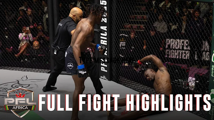 Full Fight Highlights from PFL Africa 1st Round: Flying Knee, Question Mark Kick KO, Brutal Finishes