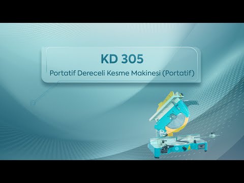 KD 305 - Portatif Dereceli Kesme Makinesi (Portatif)