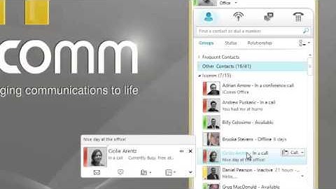 Microsoft Lync 2010 -  IM and presence
