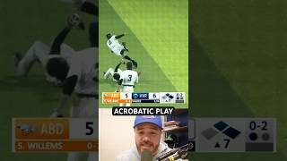 The most acrobatic play, a breakdown #baseball #milb #sports #highlight