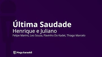 Thumbnail of 🎤 Última Saudade — Henrique e Juliano