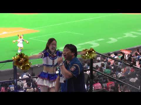 2019.5.23 ファイターズガール ファイターズ讃歌(バックダンサー高橋緋奈乃ちゃん)