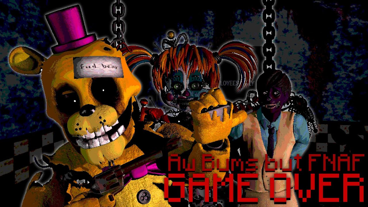 GAME-OVER // BUMMERS! but FNAF (Shucks PLAYER 2 MIX)