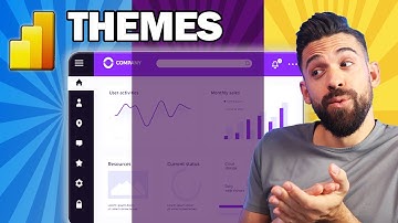 Make Every Power BI Report in Your Company Look Amazing | Themes in Power BI
