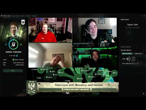 Interview with Bendery and Hecate - Eve Frontier - Federation Front Line Report