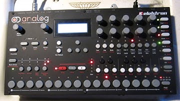 Simple Synth Pattern for the Elektron Analog Four Synthesizer, Part 2