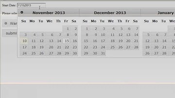 jQueryUI의 Datepicker를 사용하여 기본 달력 만들기