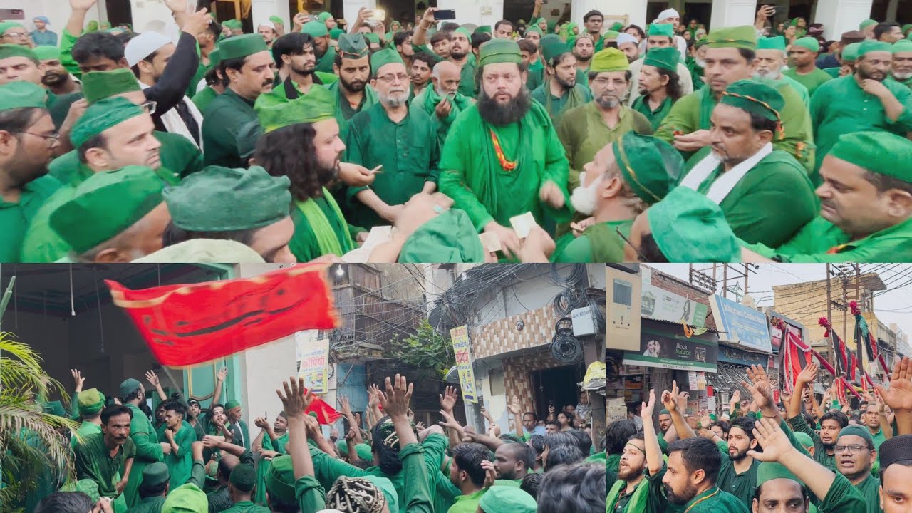 7th Moharram At Khanqah E Niazia | Juloos E Taziya | Fateha Khichda | Parcham E Hussaini | 2024