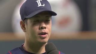 2018年3月31日 埼玉西武・多和田投手ヒーローインタビュー