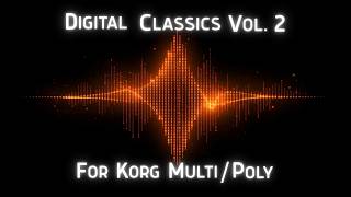 Digital Classics Vol.2 - a Korg Multi/Poly Soundpack - premium patches collection