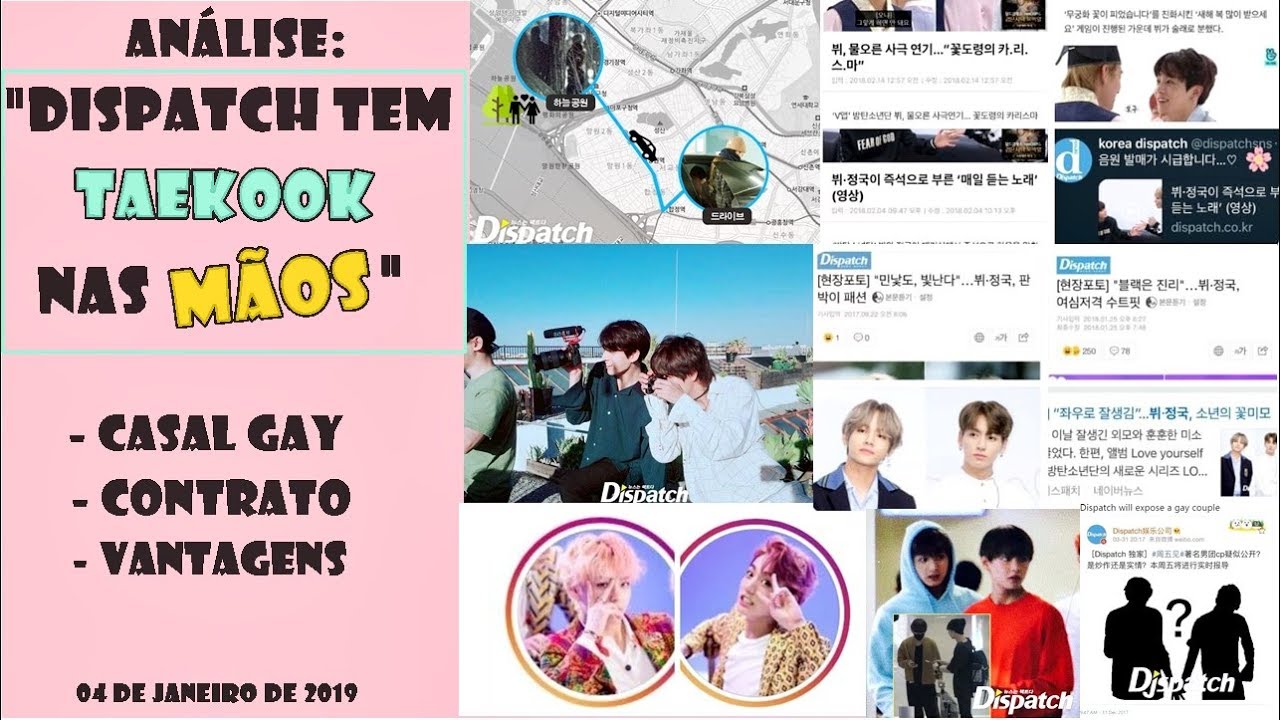 DISPATCH TEM TAEKOOK NAS MÃOS - ANÁLISE!