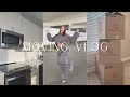 MOVING VLOG 1 | Luxury Apartment Tour, Moving Day, New Home Haul, Unpacking, etc.