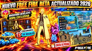 🚀 Cómo INSTALAR el NUEVO FREE FIRE BETA VISIBLE 2026: Todo Desbloqueado y Prueba de Daño screenshot 1