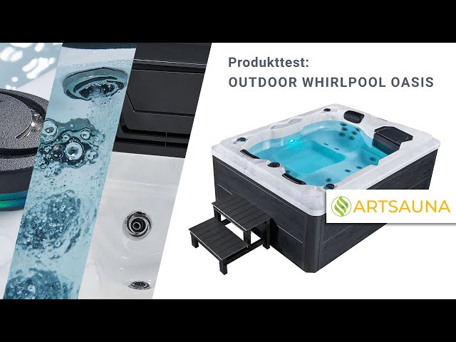 ARTSAUNA Whirlpool - Outdoor Oasis Eindrücke Erste – Produkttest: TroskyOnline YouTube von