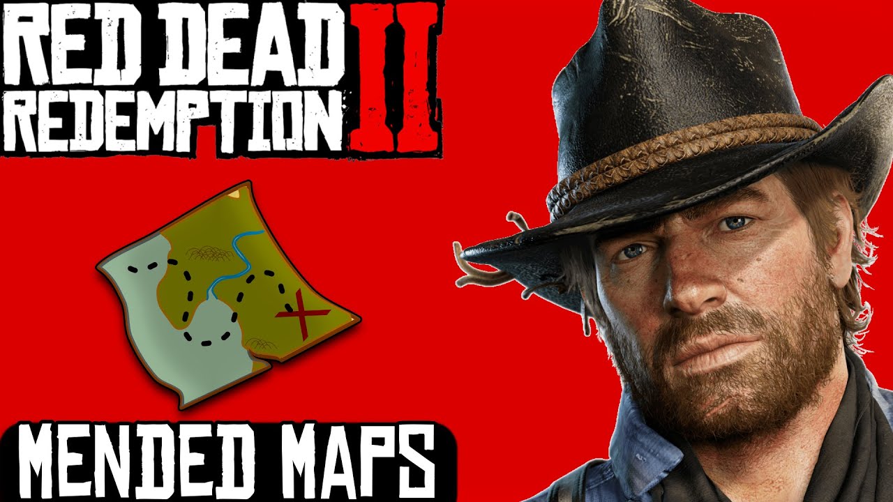 RDR2 All Mended Maps & Otis Miller's Revolver YouTube