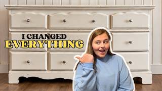 This Dresser Had a Surprise… The Result Is Unrecognizable