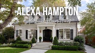 Sophisticated Manor Homes Inspired by Alexa Hampton with Structured Timeless Beauty