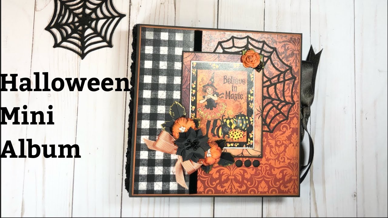 Halloween Mini Album | DT Project for Country Craft Creations | Midnight Ride Collection