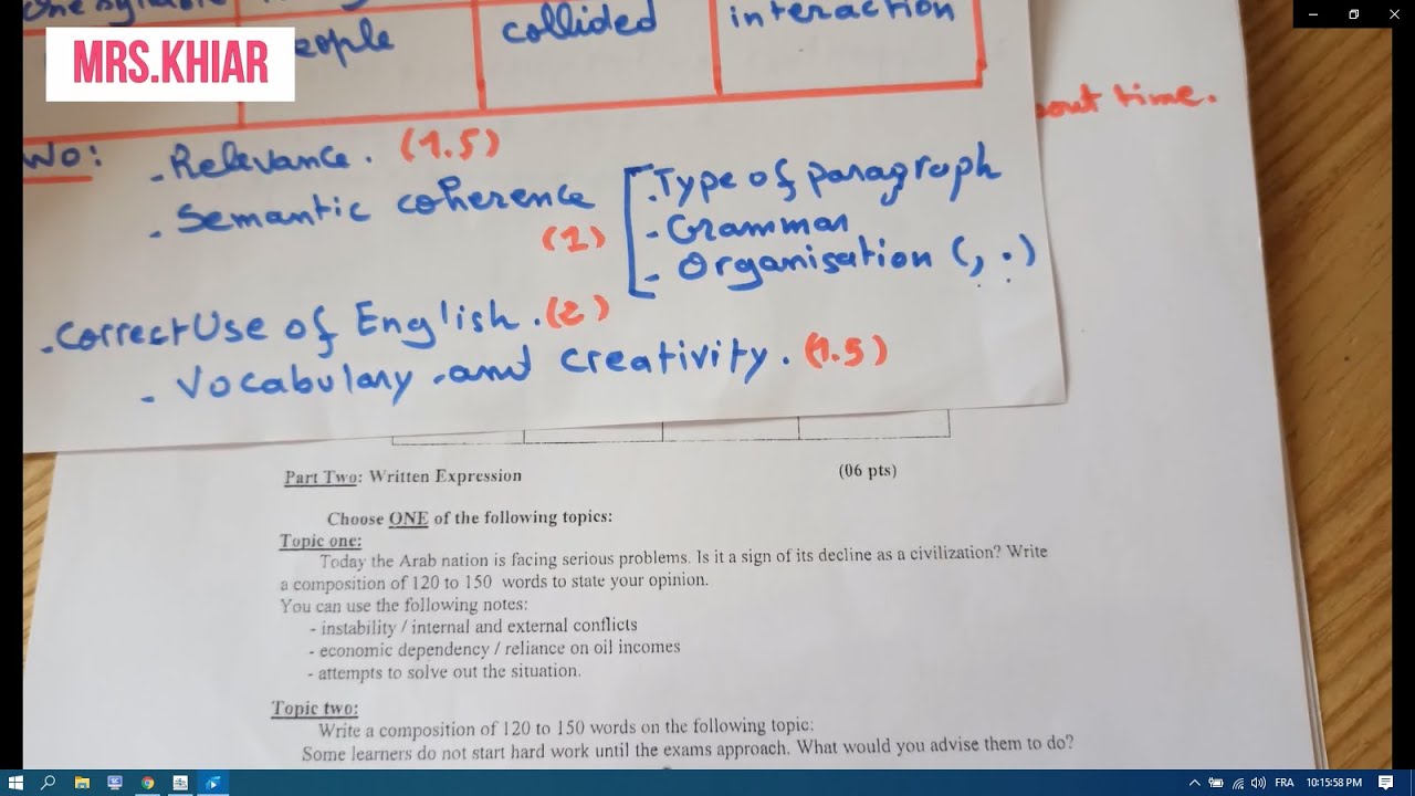 المراجعة النهائية04 كيف أجيب على أسئلة النص+القواعد؟ /ANCIENT CIVILIZATIONS/ الشعب الأدبية