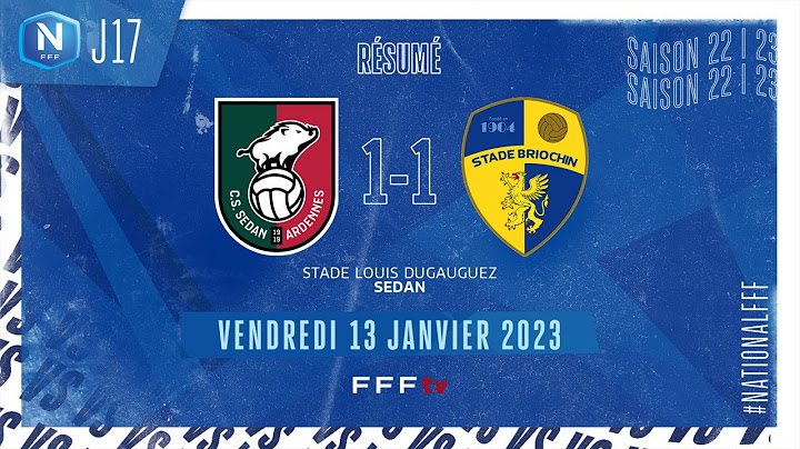J17 I CS Sedan A-  Stade Briochin (1-1) I National FFF 2022-2023