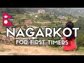 Escape to NAGARKOT + BUFFALO Milk KULFI + Backpacking Nepal | Nagarkot Travel Vlog