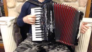 PSPR3072BK - Black Paolo Soprani Professionale Piano Accordion LMM