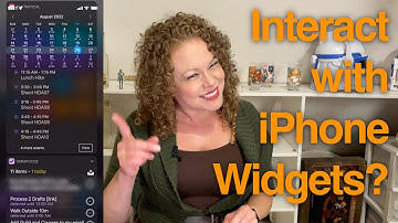 What’s that screen left of Home Screen Apps? Interactive iPhone Widgets?! (Customize the Today View)