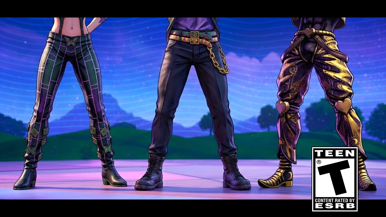 JoJo's Bizarre Adventure x Fortnite 