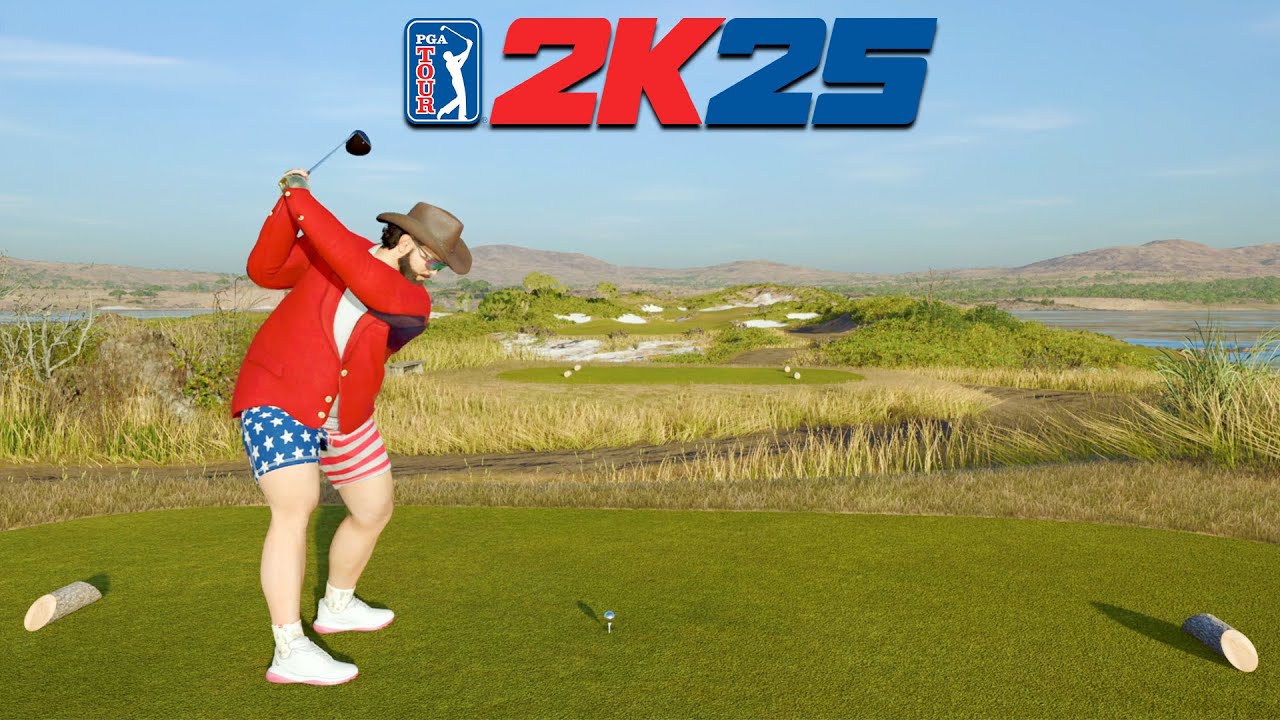 VERY TIGHT MATCH AT CARNARVON DUNES IN PGA TOUR 2K25...