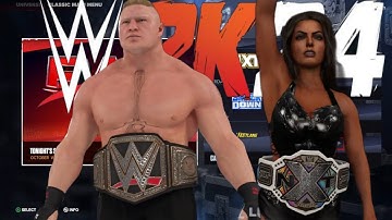 HOW TO MAKE UNIVERSE MODE MORE FUN IN WWE2K24( FULL TUTORIAL)
