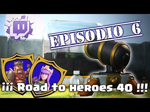 Capítulo 6 ByViruZz y Ricardo Furiano invitan a cena | Streaming Road to Heroes 40 | Clash of Clans