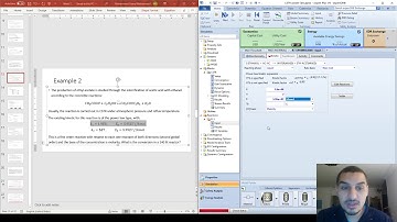 Aspen Plus in Arabic | Part 2 | 31 | Kinetic reactors - 4 CSTR with power law kinetics