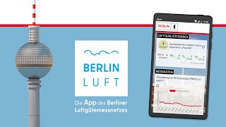 "Berlin Luft" - Die App des Berliner Luftgütemessnetzes screenshot 1