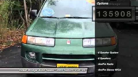 2003 Saturn VUE V6 Chesapeake VA 23320